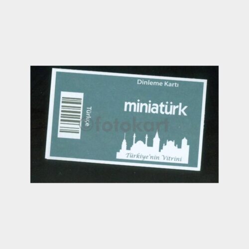 Miniatürk Giriş Biletleri Koleksiyonu (12 Adet)