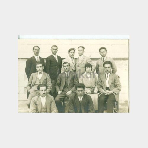 1927 Okul Muallim Heyeti Grup Fotoğraf