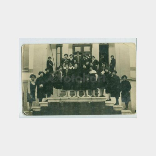 1928 Kız Okulu Öğrencileri Grup Fotoğraf
