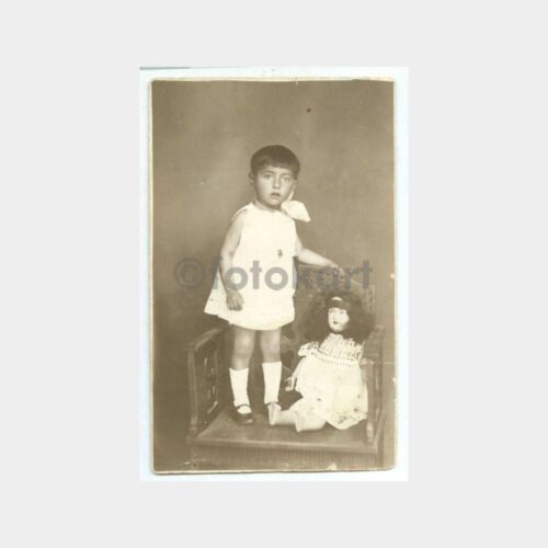 1937 Çocuk ve Oyuncak Görünüş Fotoğraf