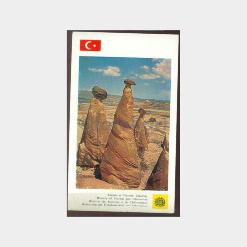 1968 Peri Bacaları - Turizm Tanıtma Bakanlığı Kartpostal
