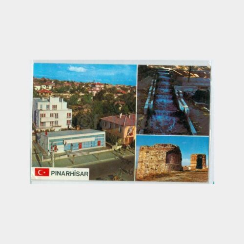 1974 Kırklareli Pınarhisar Görünüş Kartpostal