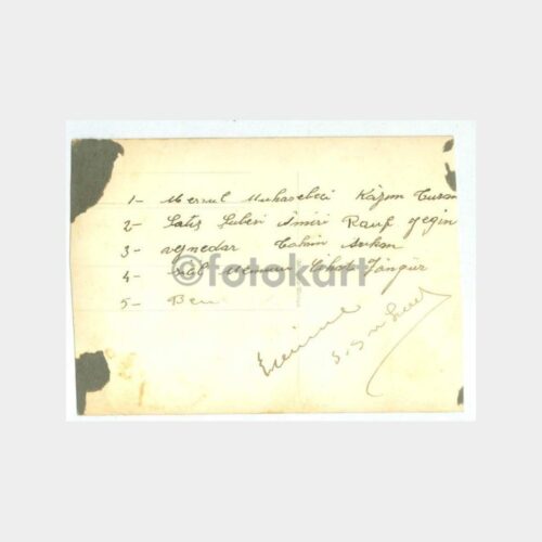 1929 Resmi Daire Görevli Baylar Fotoğraf - Görsel 2