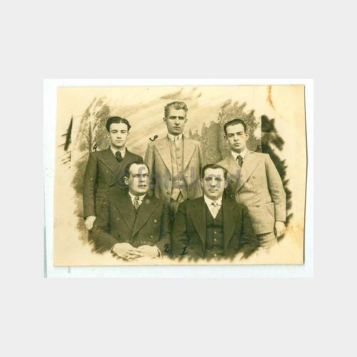 1929 Resmi Daire Görevli Baylar Fotoğraf