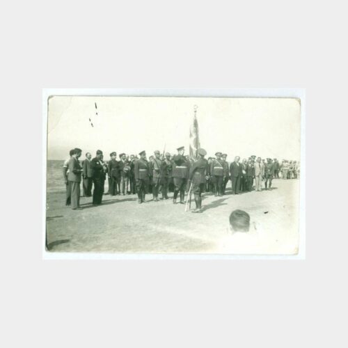 1930 Askeri Sancak Bayrak Teslimi Fotoğraf