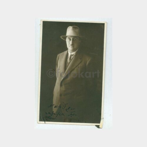 1929 Şapkalı Bay Konulu Fotoğraf