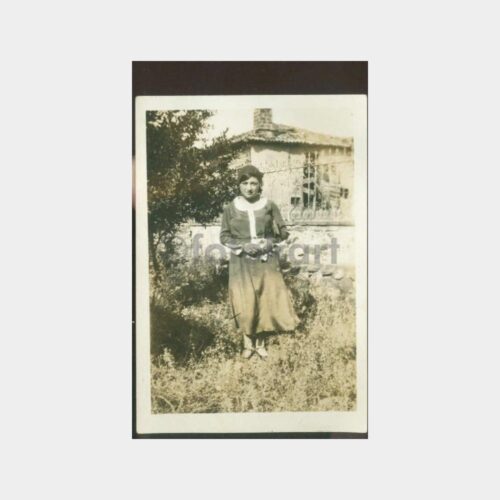1930 Şapkalı Kadın Fotoğraf