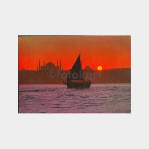 1970 Sarayburnu Gurup Görünüş Kartpostal