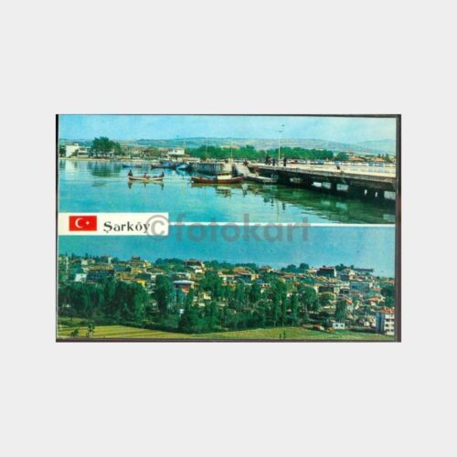 1973 Şarköy 2 Görünüş Kartpostal