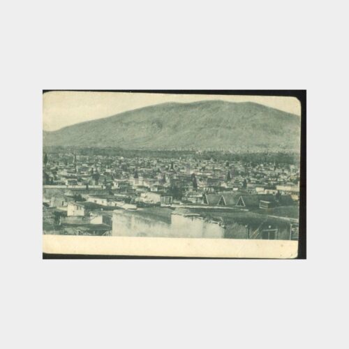 1900 Bir Şehir Görünüşü Kartpostal