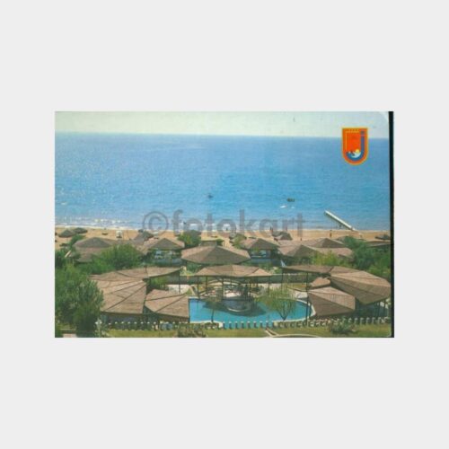 1980 Side Askeri Kamp Görünüş Kartpostal