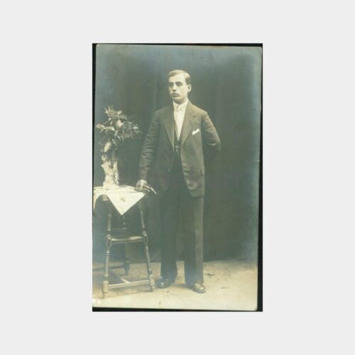 1917 Türk Bey Almanya Kolbenz Fotoğraf