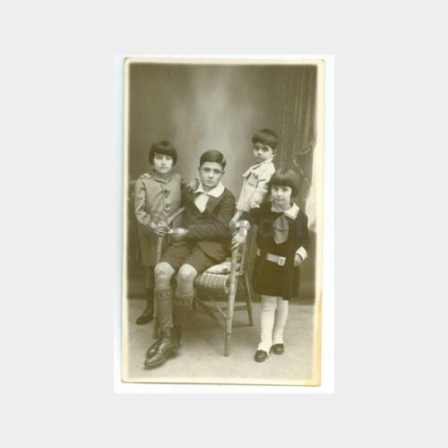1930 Stüdyo Çocuklar Görünüş Fotoğraf
