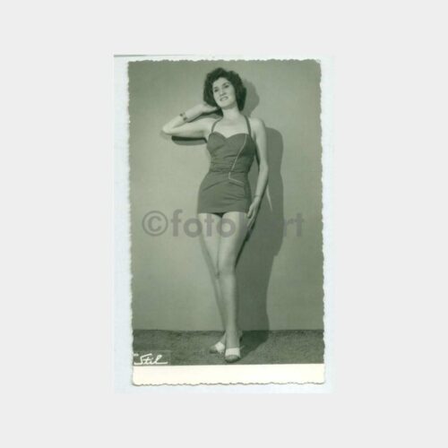 1960 Foto Stil - Mayolu Kadın Fotoğraf