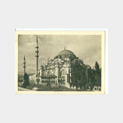 1950 Süleymaniye Camii Görünüş Kartpostal