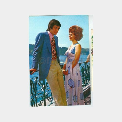 1970 Tarık Akan-Hülya Koçyiğit Kartpostal