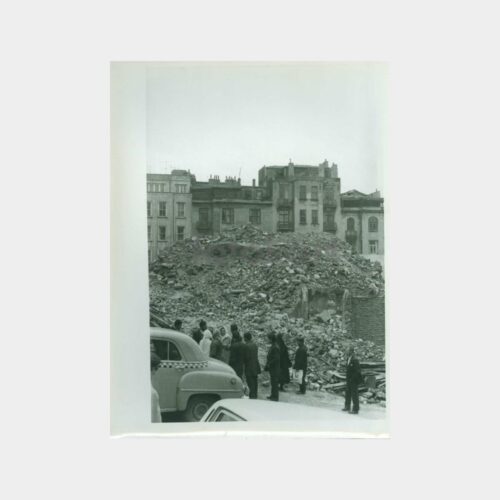 1970 İstanbul Tarlabaşı Yıkım Konulu Fotoğraf