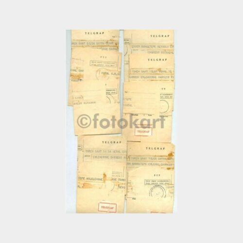 1963 Tebrik Telgrafları Lotu (15 Adet)