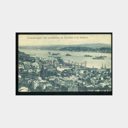 1925 Boğaziçi ve Tophane Görünüş Kartpostal