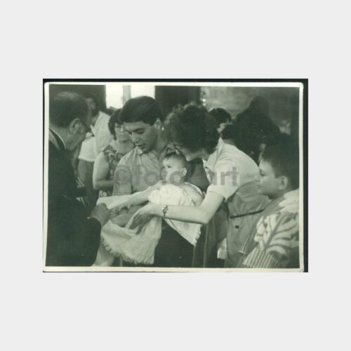 1983 Vaftiz Töreni Görünüş 3 Adet Fotoğraf - Görsel 2