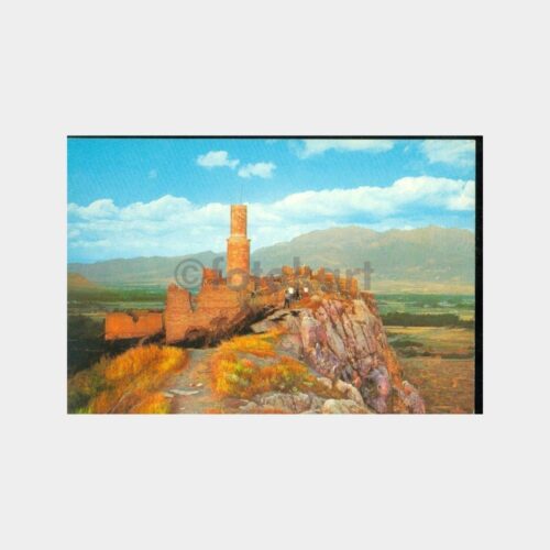 1970 Eski Van Kalesi Görünüş Kartpostal