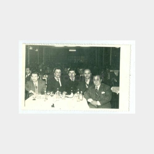 1957 İstanbul Gazino - Yeme İçme Kültürü Fotoğraf