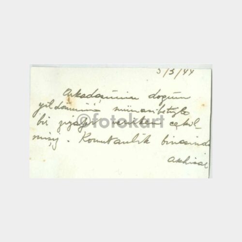 1944 Akhisar Azınlık Askeri Fotoğraf - Görsel 2