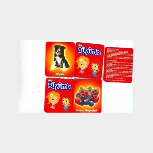 Sütaş Büyümix Oyun Kartları (4 Adet)