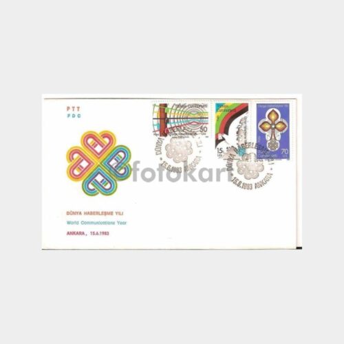 1983 Dünya Haberleşme Yılı FDC