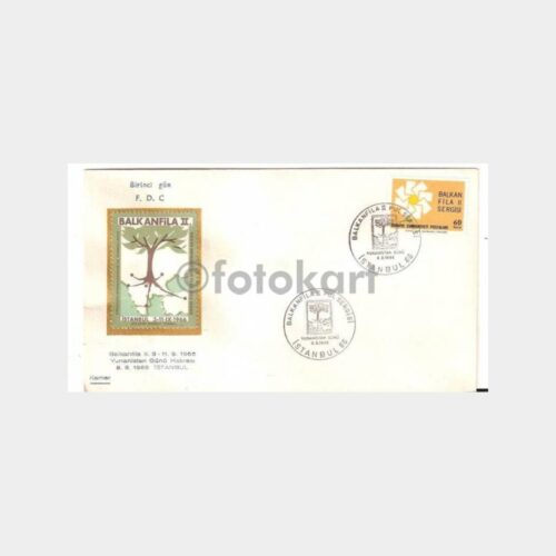 1966 Balkanfila Pul Sergisi FDC