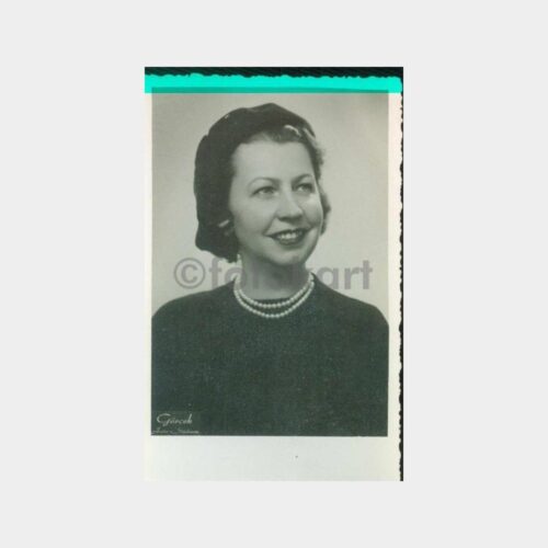 1951 Kolyeli Kadın -Foto Gökçek- Fotoğraf