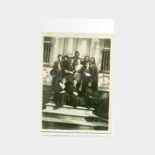 1934 Türk Lisesi Kız Öğrenciler Fotoğraf