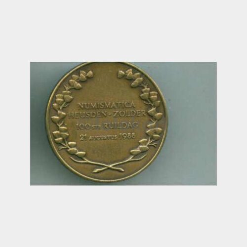 1988 Woeringen Yabancı Madalya - Görsel 2