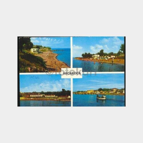 Akçakoca Şehirden 4 Görünüş Kartpostal
