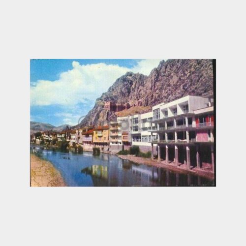 Amasya Yeşilırmak ve Şehir Kulübü Kartpostal