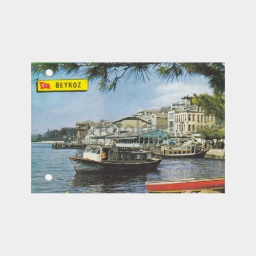 1970 Boğaziçi Beykoz Görünüş Kartpostal