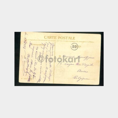1913 Boğaziçi Beykoz İmp Köşkü Kartpostal