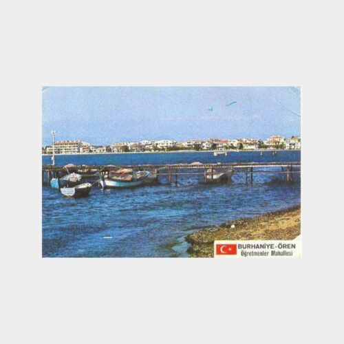 Burhaniye Ören Öğretmenler Mahallesi Kartpostal