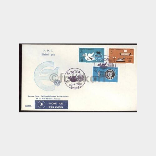 1979 Europa CEPT 20. Yılı FDC