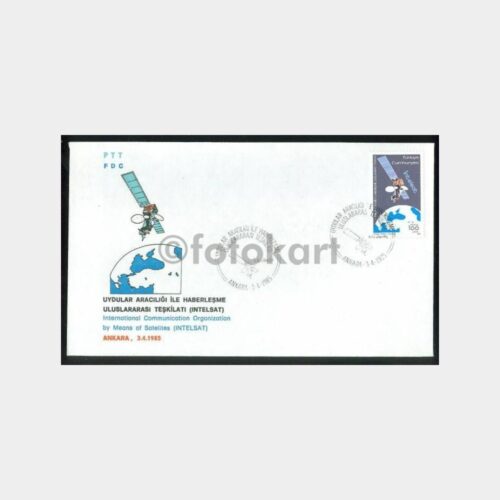 1985 İntersat Uydular Arası Teşkilatı FDC