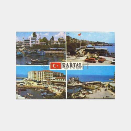 İstanbul Kartal Sahilden 4 Görünüş Kartpostal