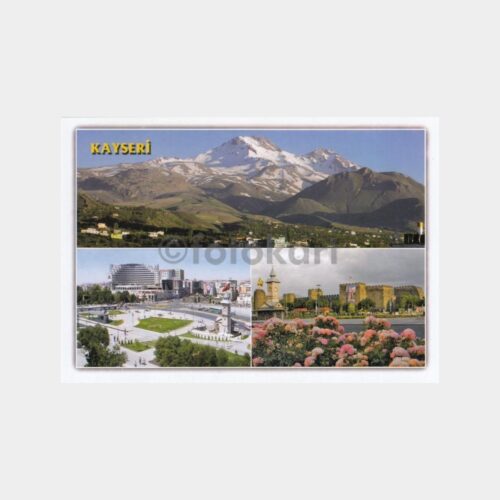 Kayseri Şehirden Görünüş Kartpostal