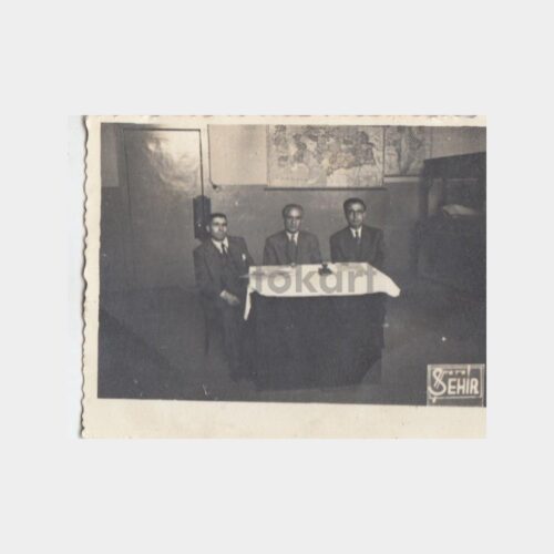 1960 Kayseri Karayolları İnşaat Kepçesi Konulu Fotoğraf