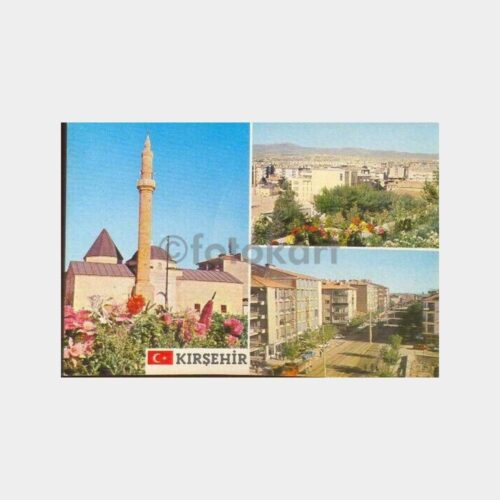 Kırşehir 3 Görünüm Kartpostal