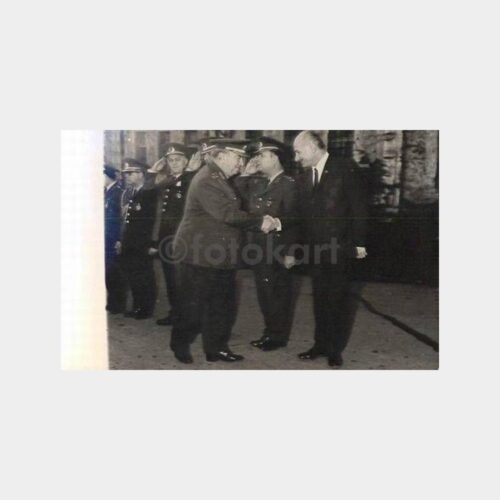 1970 Kara Kuvvetleri Komutanı Faruk Gürler Tören Fotoğraf