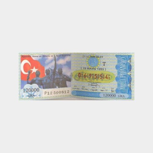 Milli Piyango - 19.05.1993 T-069554 Gençlik Spor Bayramı