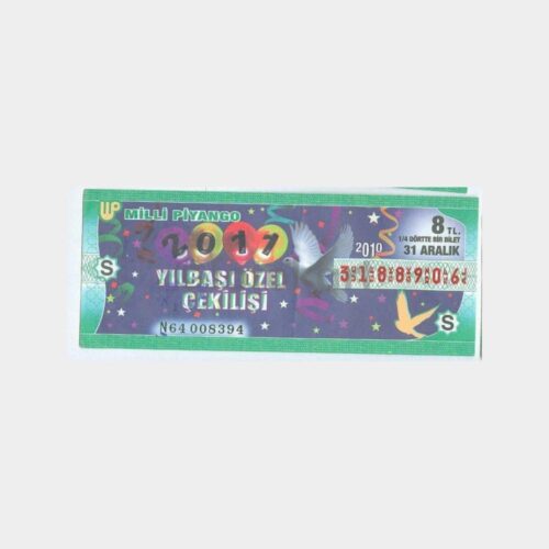 Milli Piyango - 31.12.2010 S-3188906 Yılbaşı
