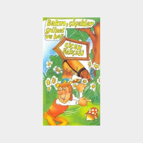 Çiçek Bahçesi - Mizahi Kartpostal