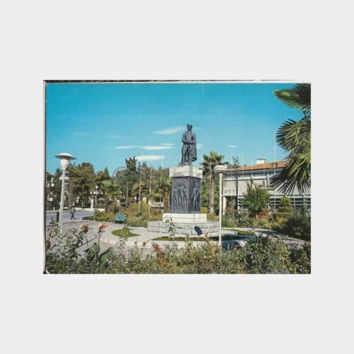 1969 Aydın Nazilli Ata Heykeli Görünüş Kartpostal