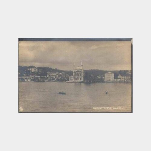 Ortaköy Camii ve Civarı Nadir Kartpostal